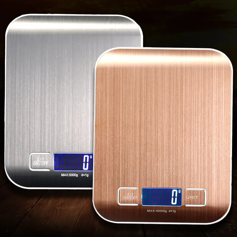 Rechargeable Stainless Steel Kitchen Scale